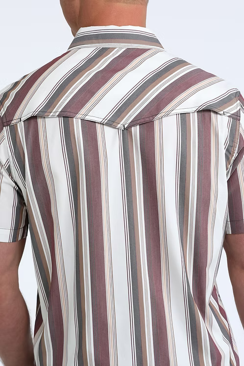 Mens Short Sleeve Western