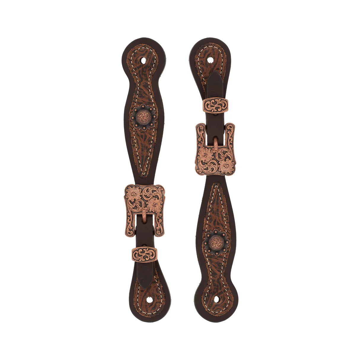 Western Floral Ladies' Spur Straps