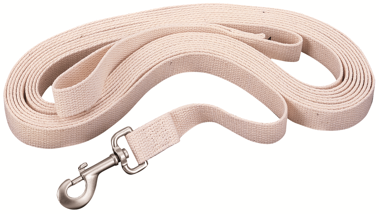 Flat Cotton Lunge Line with Snap