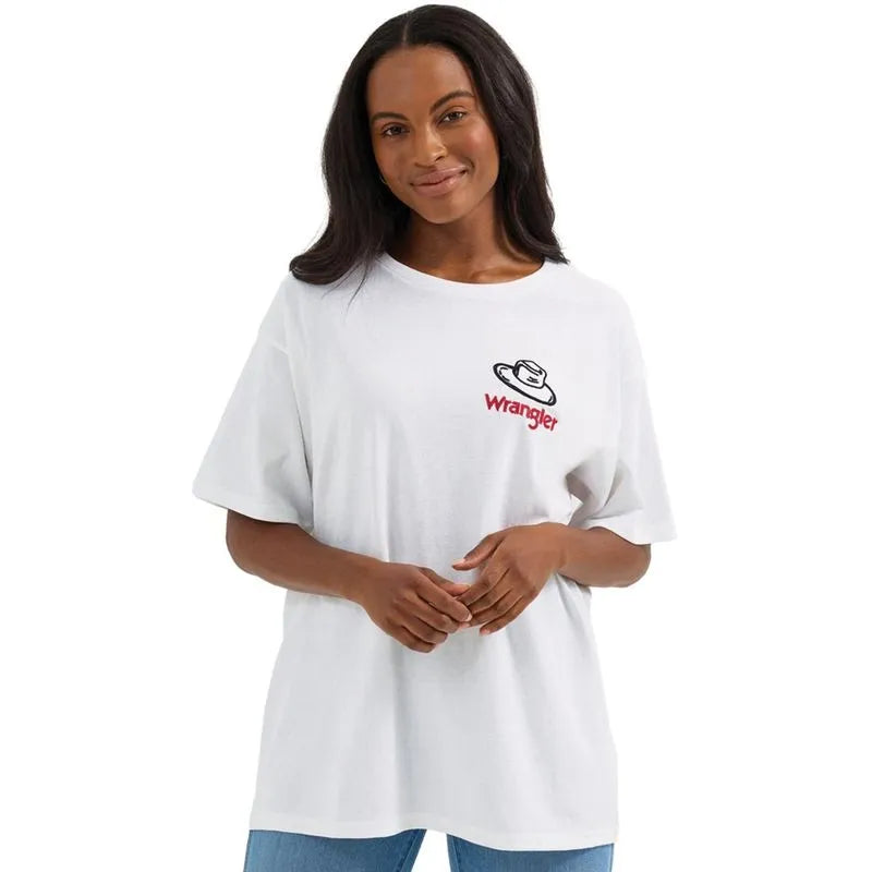 Ladies Oversize Graphic Tee