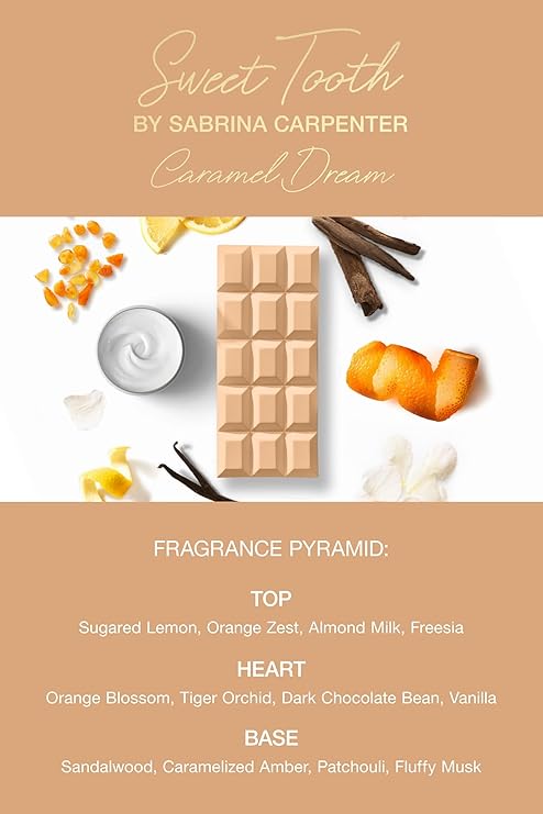 Sweet Tooth By Sabrina Carpenter 1 OZ Caramel Dream