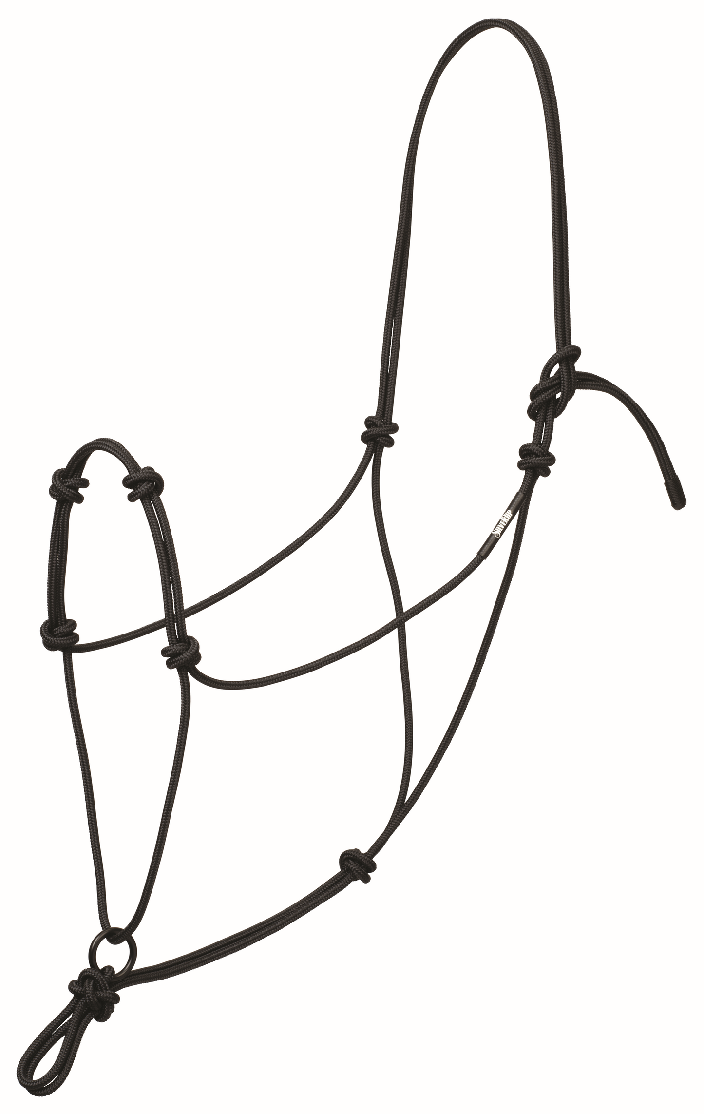Silvertip Four Knot Transition Rope Halter with Sliding Ring