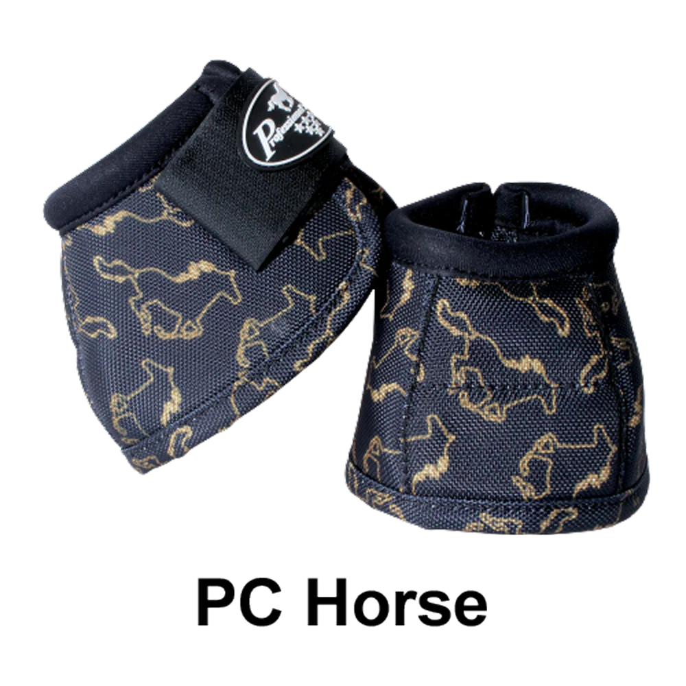 Horse Print Bell Boots