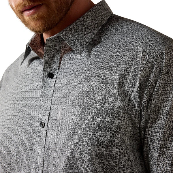 Mens Classic Fit Western Shirt