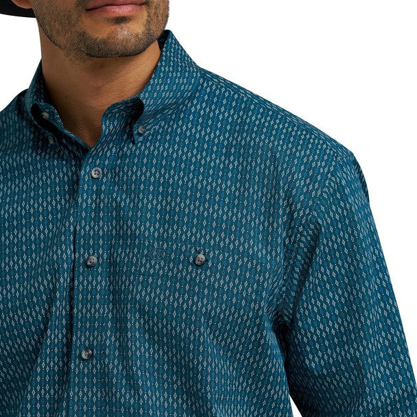 Men's Relaxed Fit Western Shirt