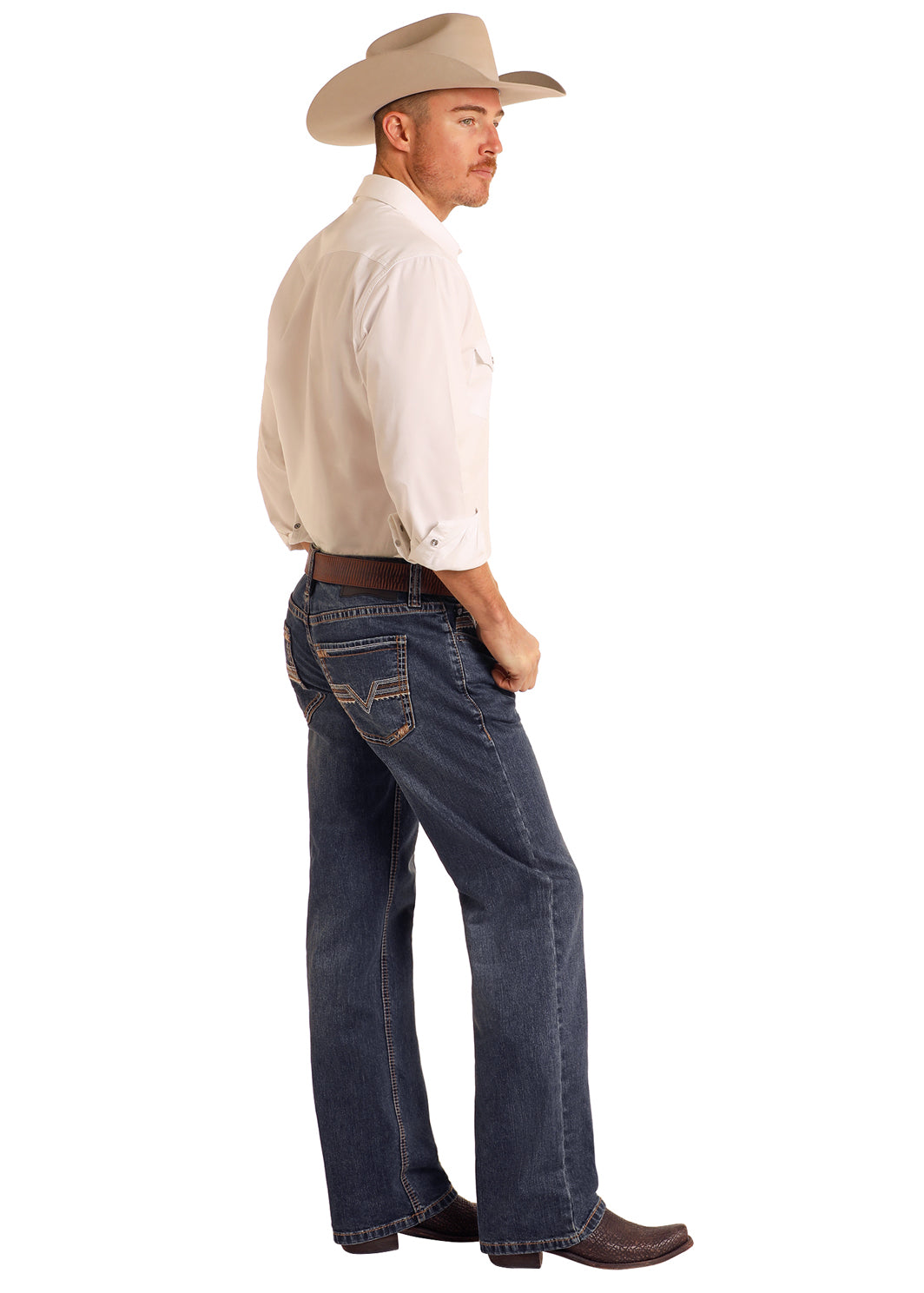 Men's Pistol Straight Leg Jeans