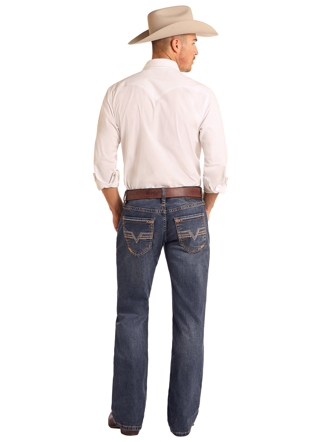 Men's Pistol Straight Leg Jeans