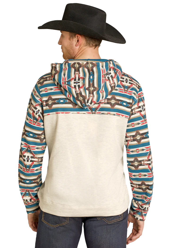 Mens Aztec Hoodie