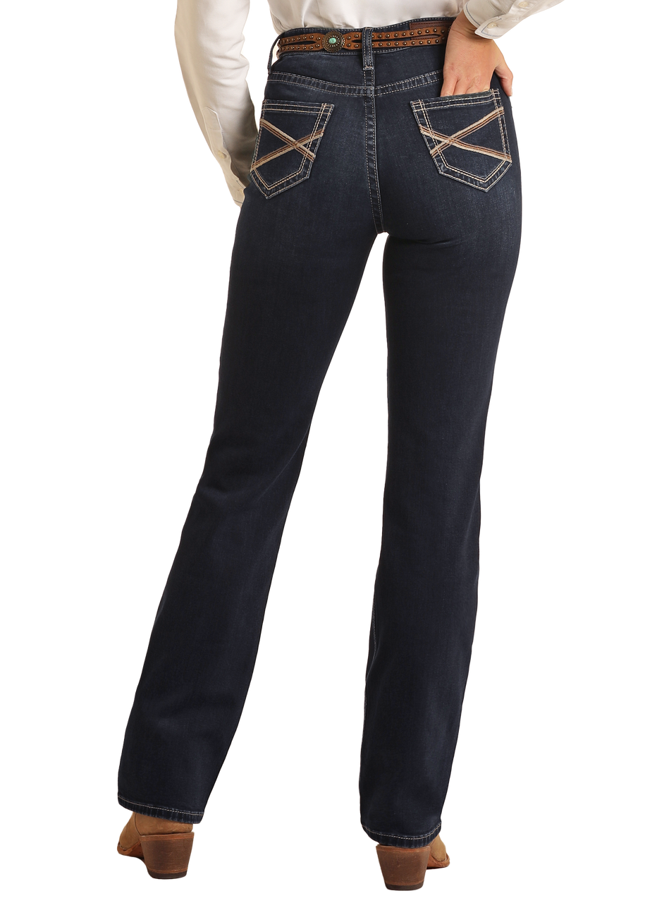 Ladies Modest Bootcut Jeans