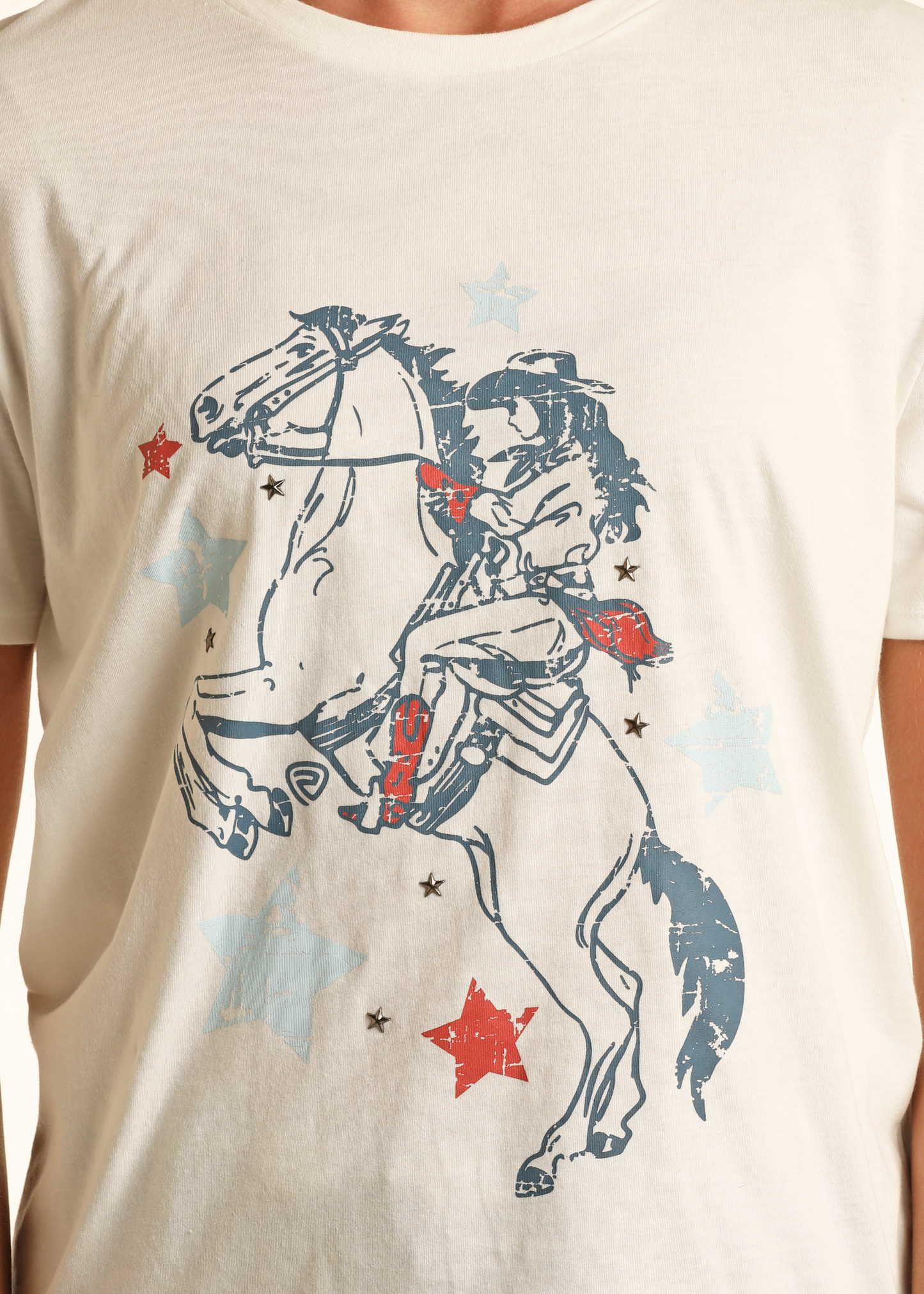 Ladies Star Studded T-Shirt