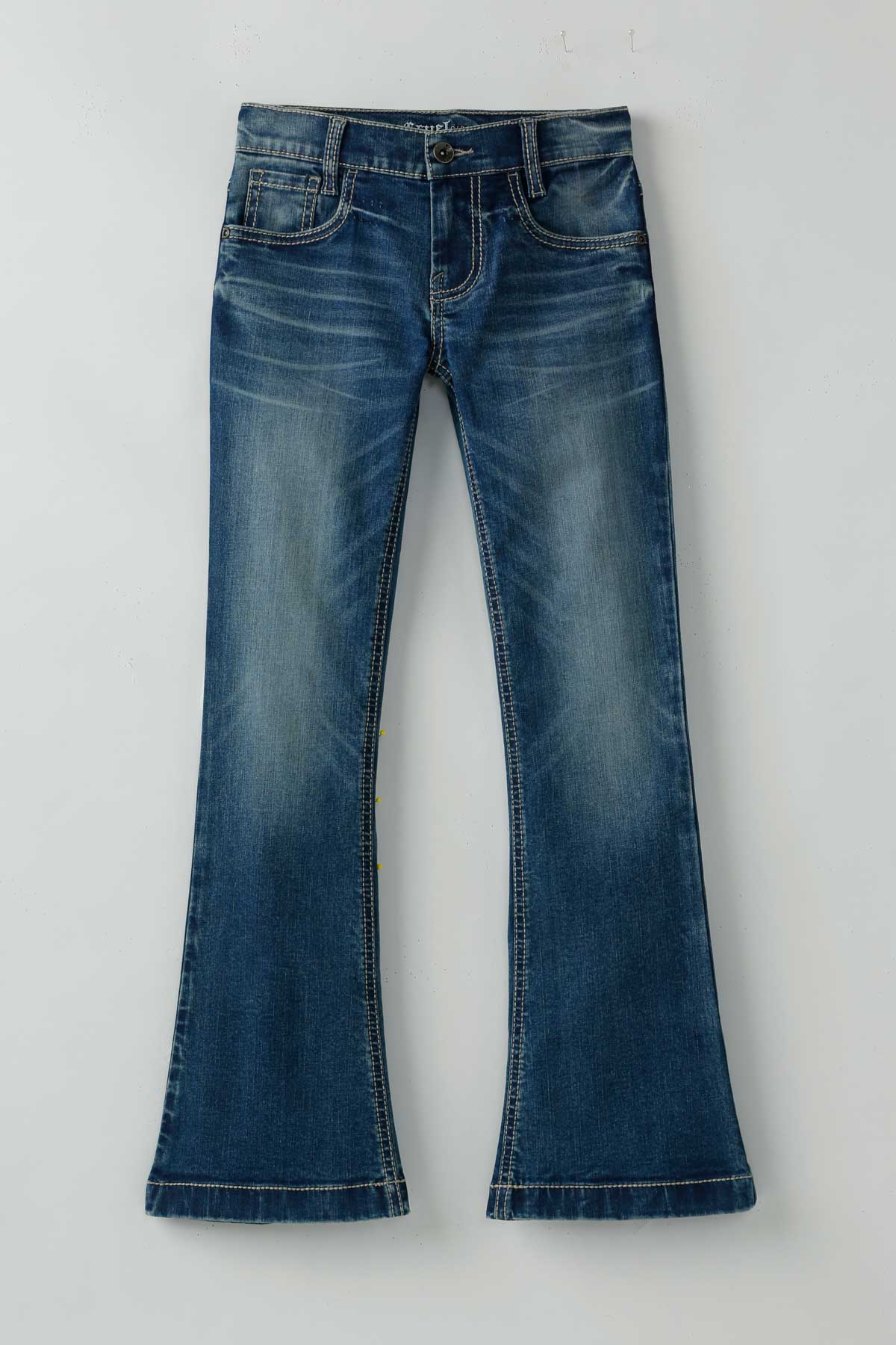 Girls Mid Rise Trouser - Violet