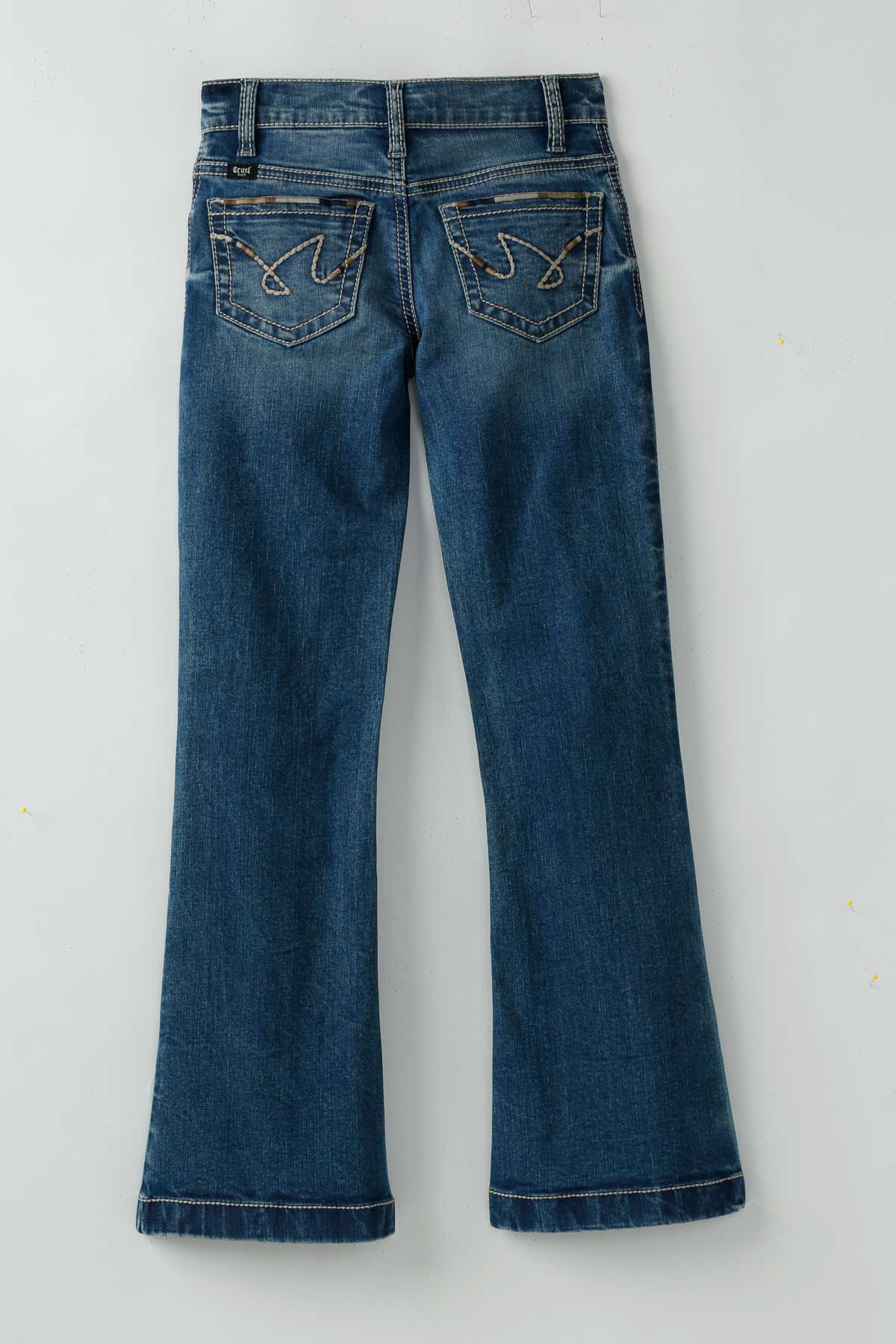 Girls Mid Rise Trouser - Violet