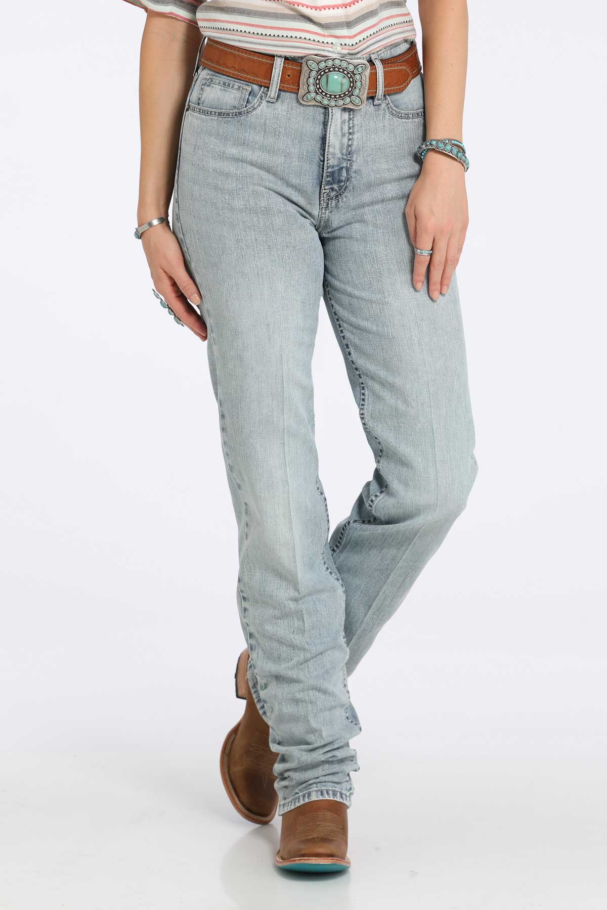 Ladies Quinn Straight Jeans
