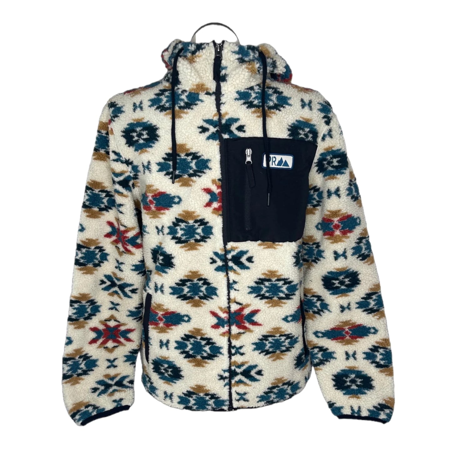 Men's Aztec Printed Berber Jacket