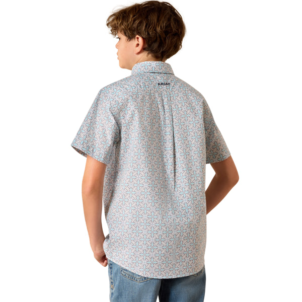 Boys' Pier Shortsleeve Western Shirt