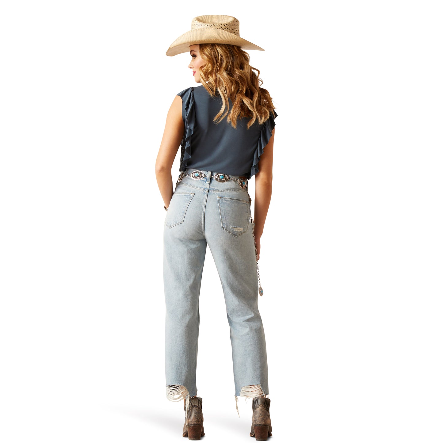 Ladies Ultra High Rise Tomboy Straight