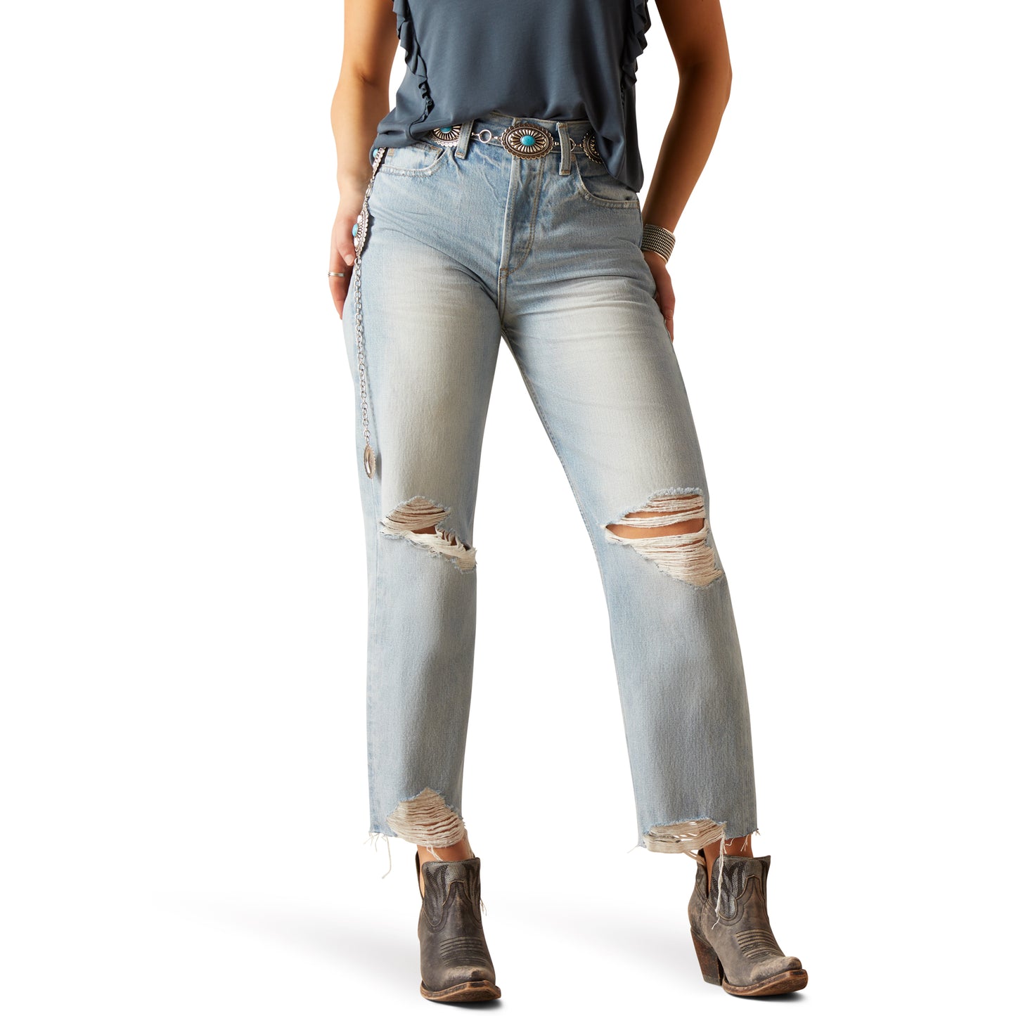 Ladies Ultra High Rise Tomboy Straight