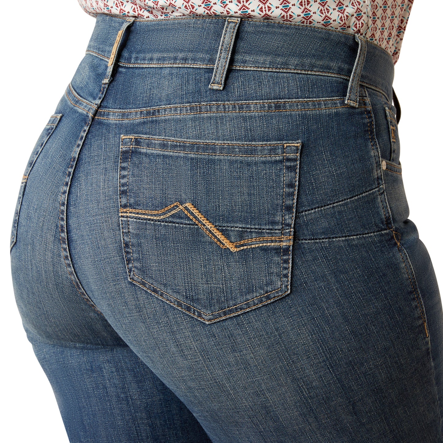 Ladies Perfect RIse Sraight Leg Jean - Abigail