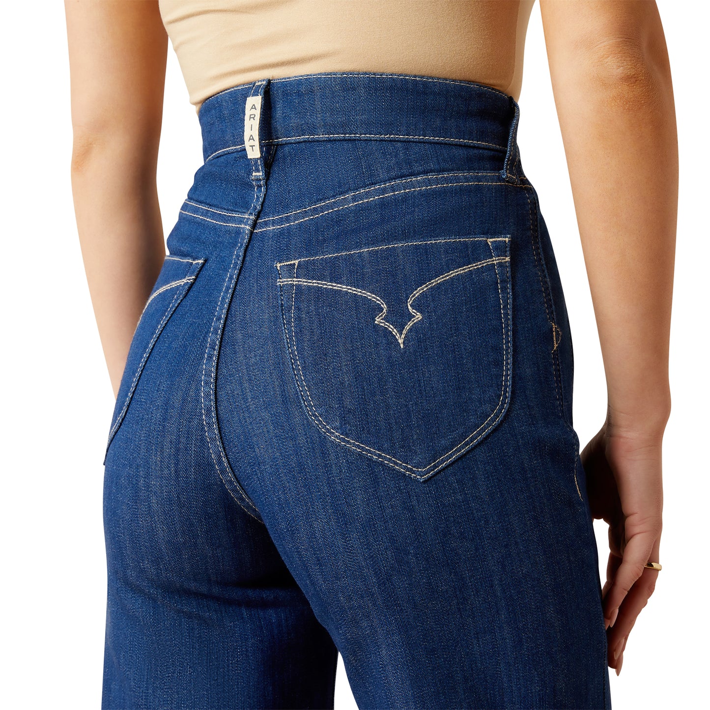 Ladies Ultra High Rise Wide Leg