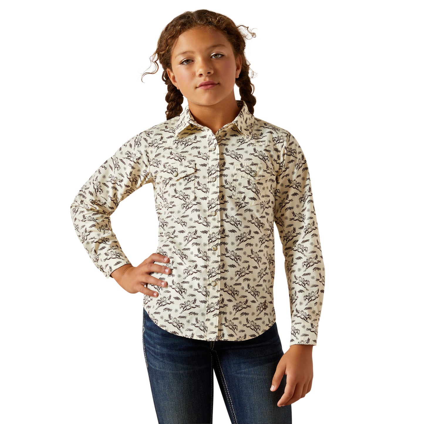 Girls Western Shirt