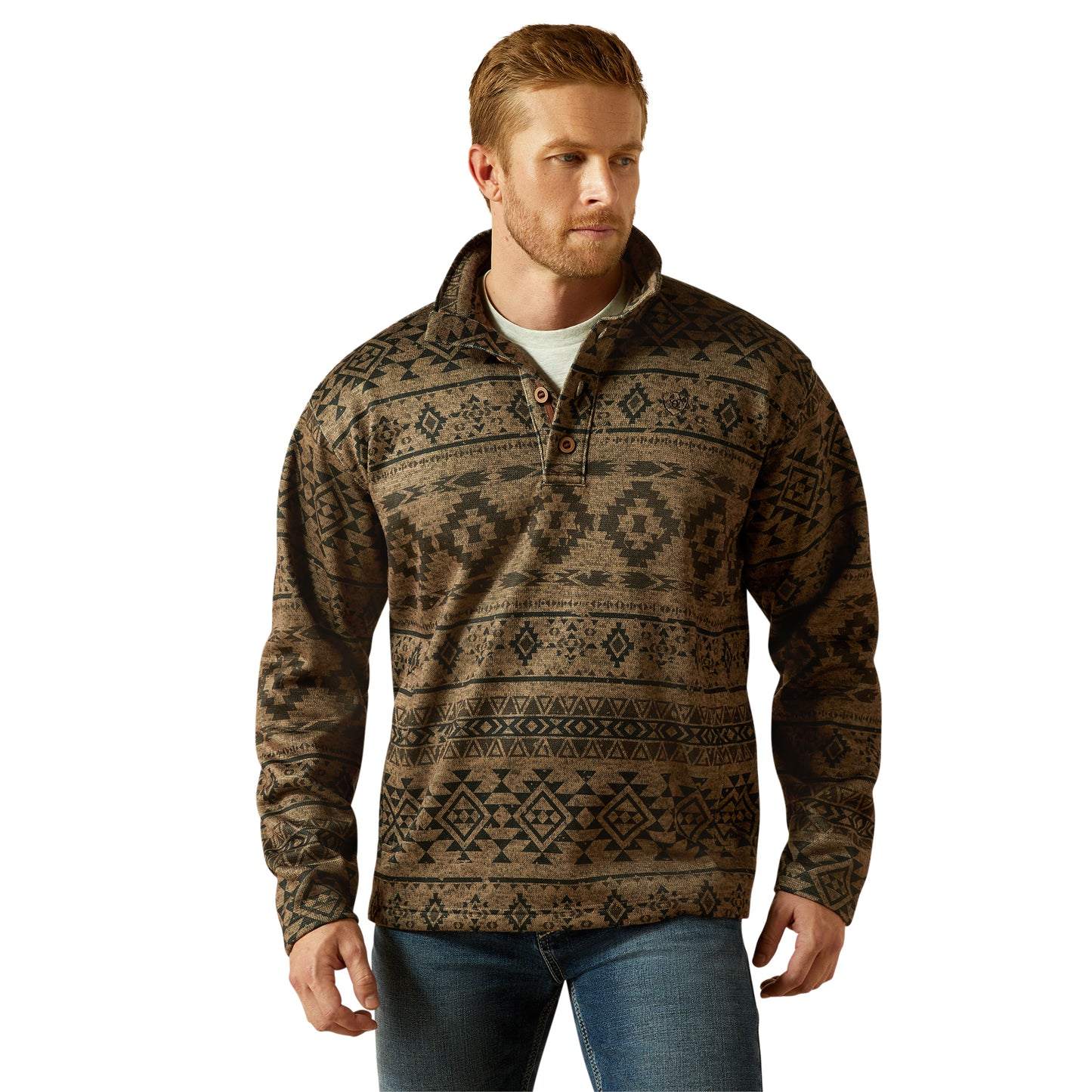 Men's Caldwell 1/4 Button Sweater