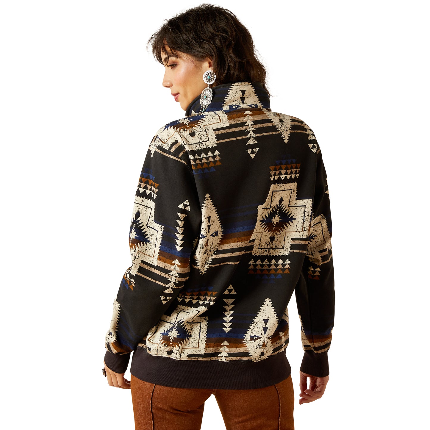 Ladies Sienna 1/2 Zip Sweatshirt