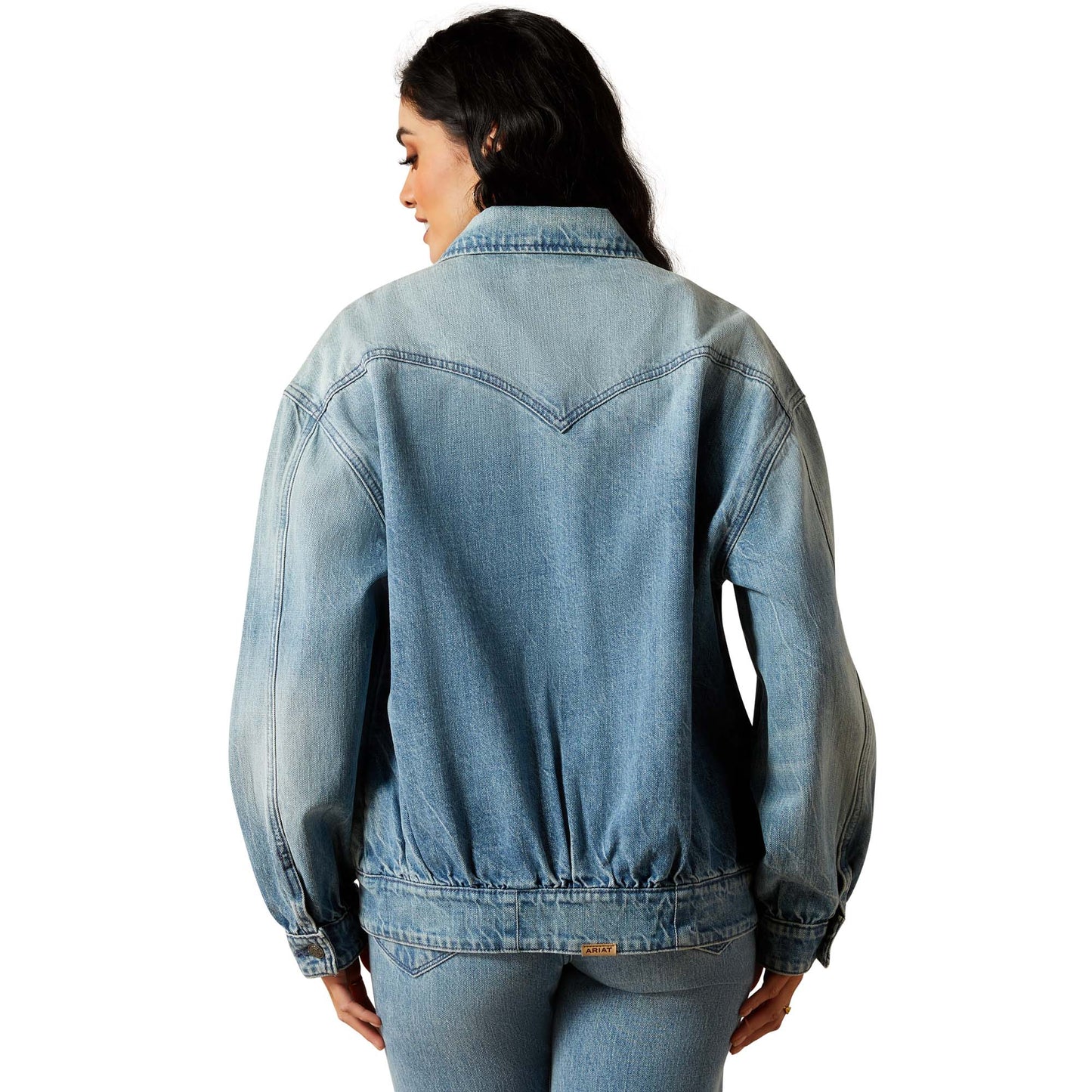 Cheyenne Denim Bomber Jacket