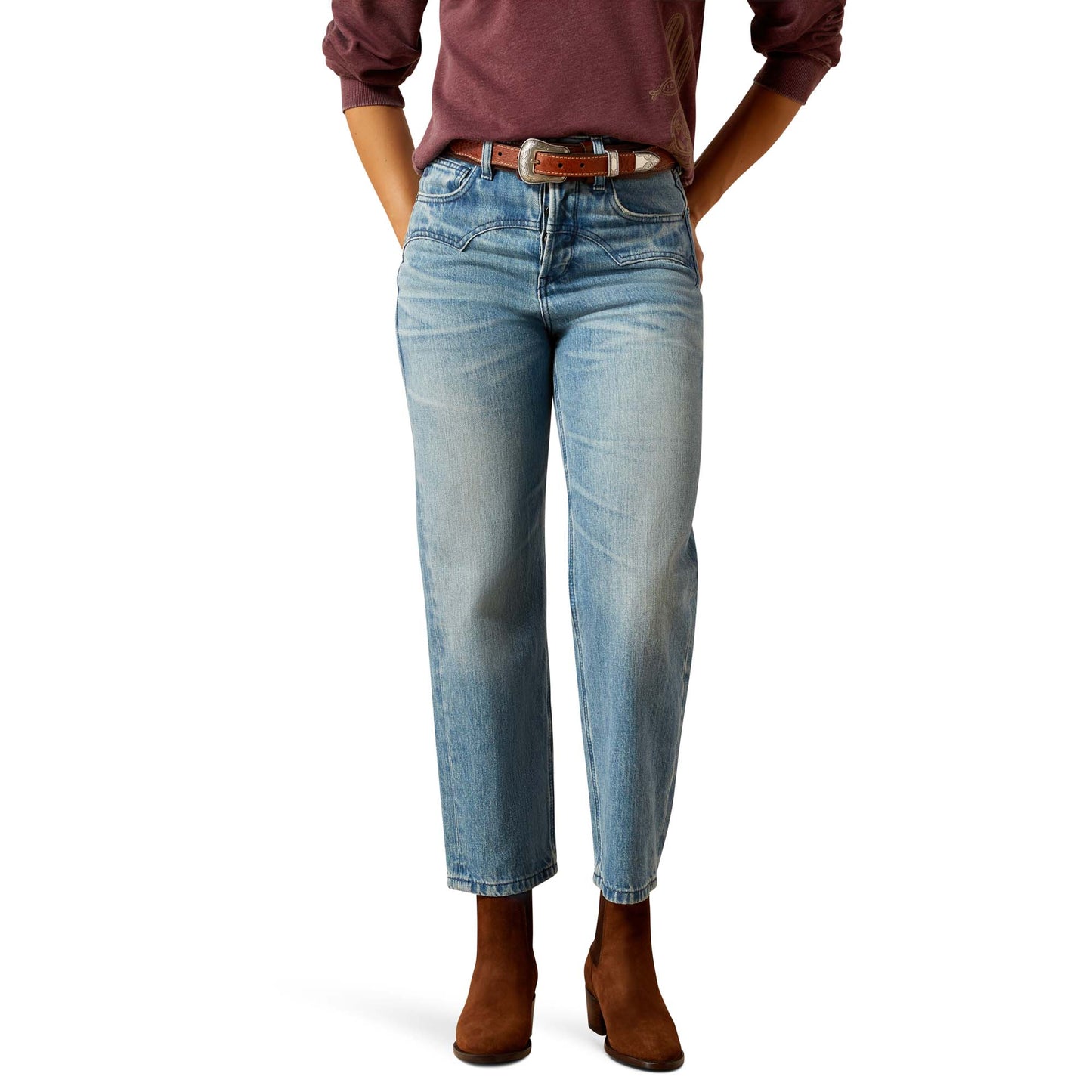 Cheyenne Straight Leg Tomboy Jeans
