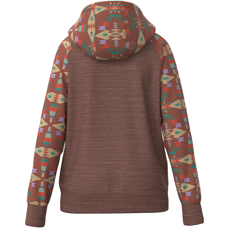 YOUTH "Punchy Legendary" Light Mahogany w/Aztec Hoody