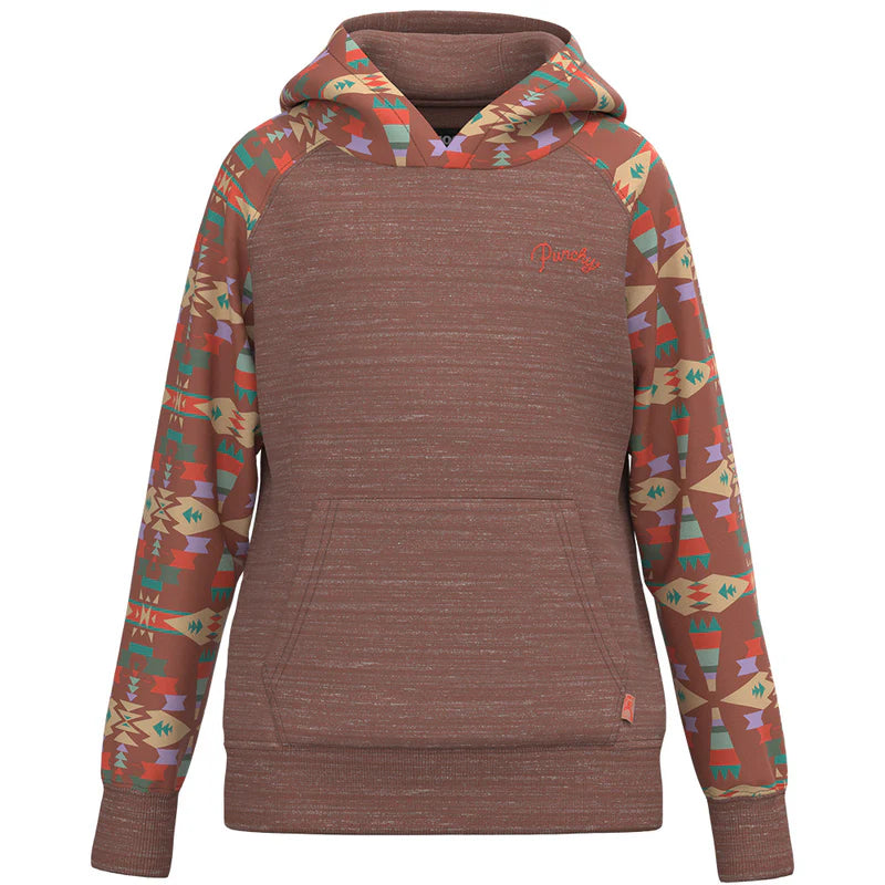 YOUTH "Punchy Legendary" Light Mahogany w/Aztec Hoody