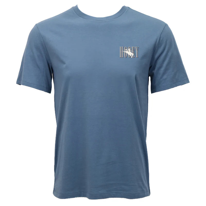 "Wild Ride" Dark Denim w/Grey Hooey Logo T-shirt
