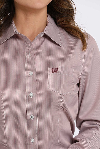 Ladies Solid Pink Western