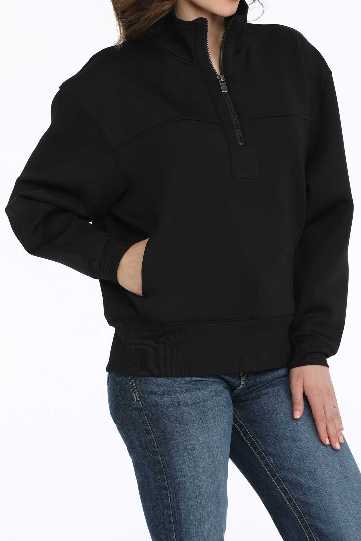 Ladies 1/4 Zip Pullover