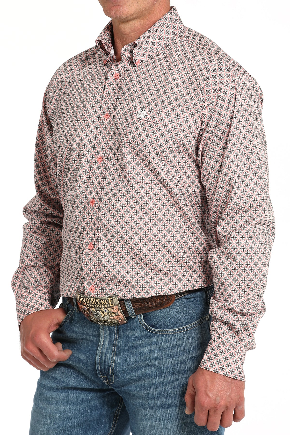 Men's Classic Fit Western Shirt
