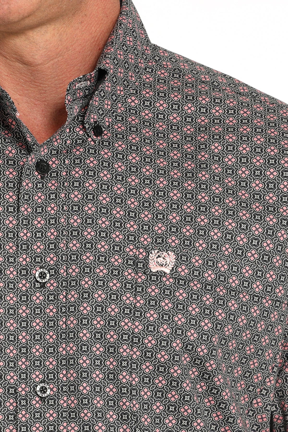 Men's Stretch Classic Fit Wetsern Shirt