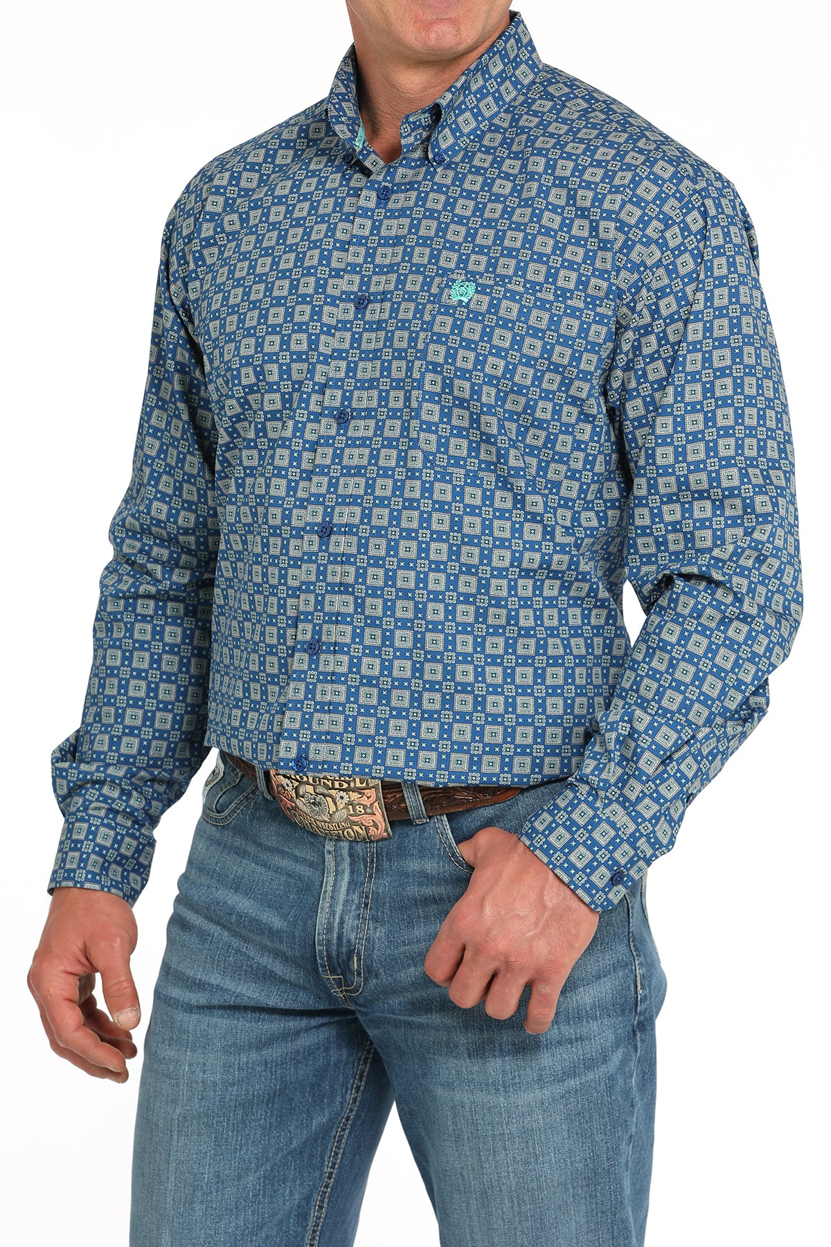 Men's Classic Fit Western Shirt