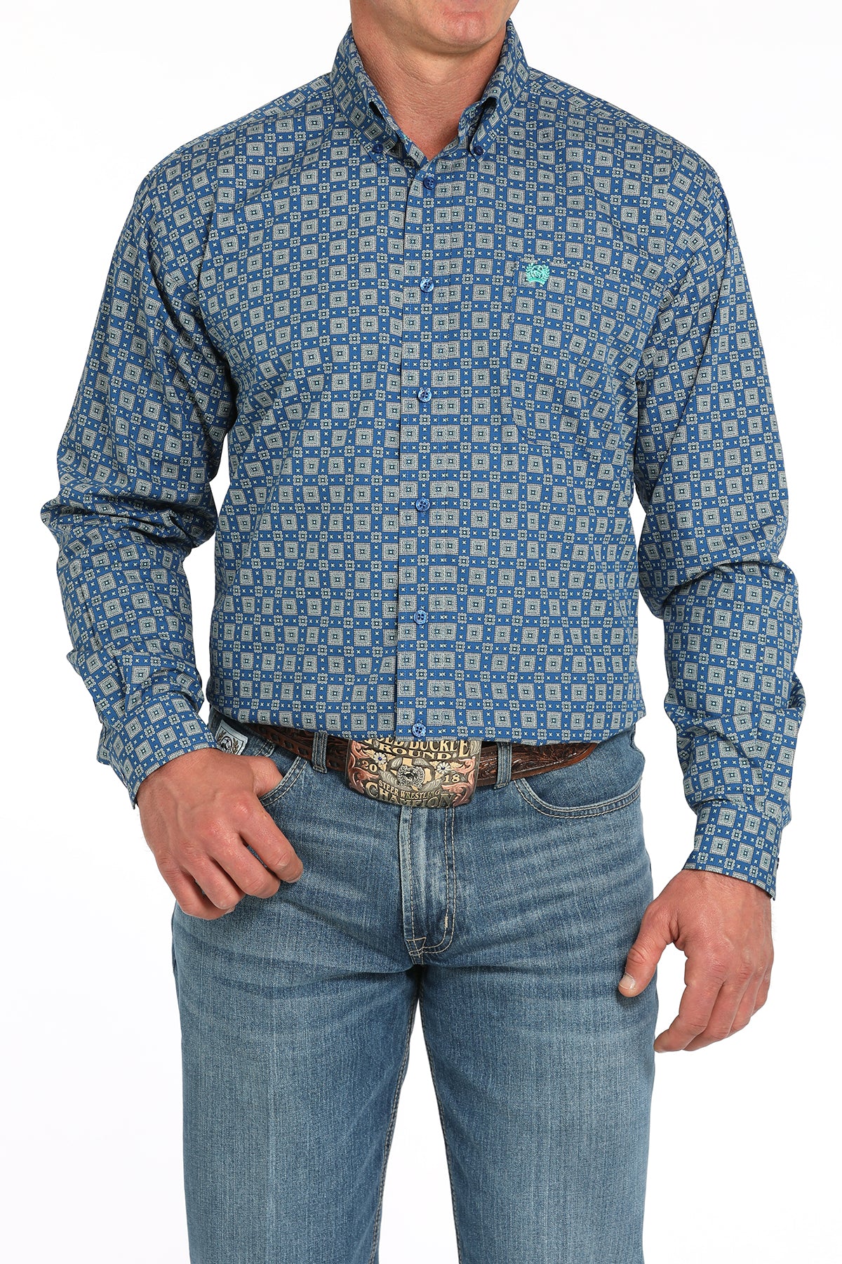 Men's Classic Fit Western Shirt