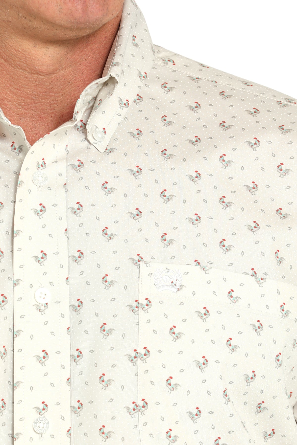 Men's Classic Fit Wetsern Shirt