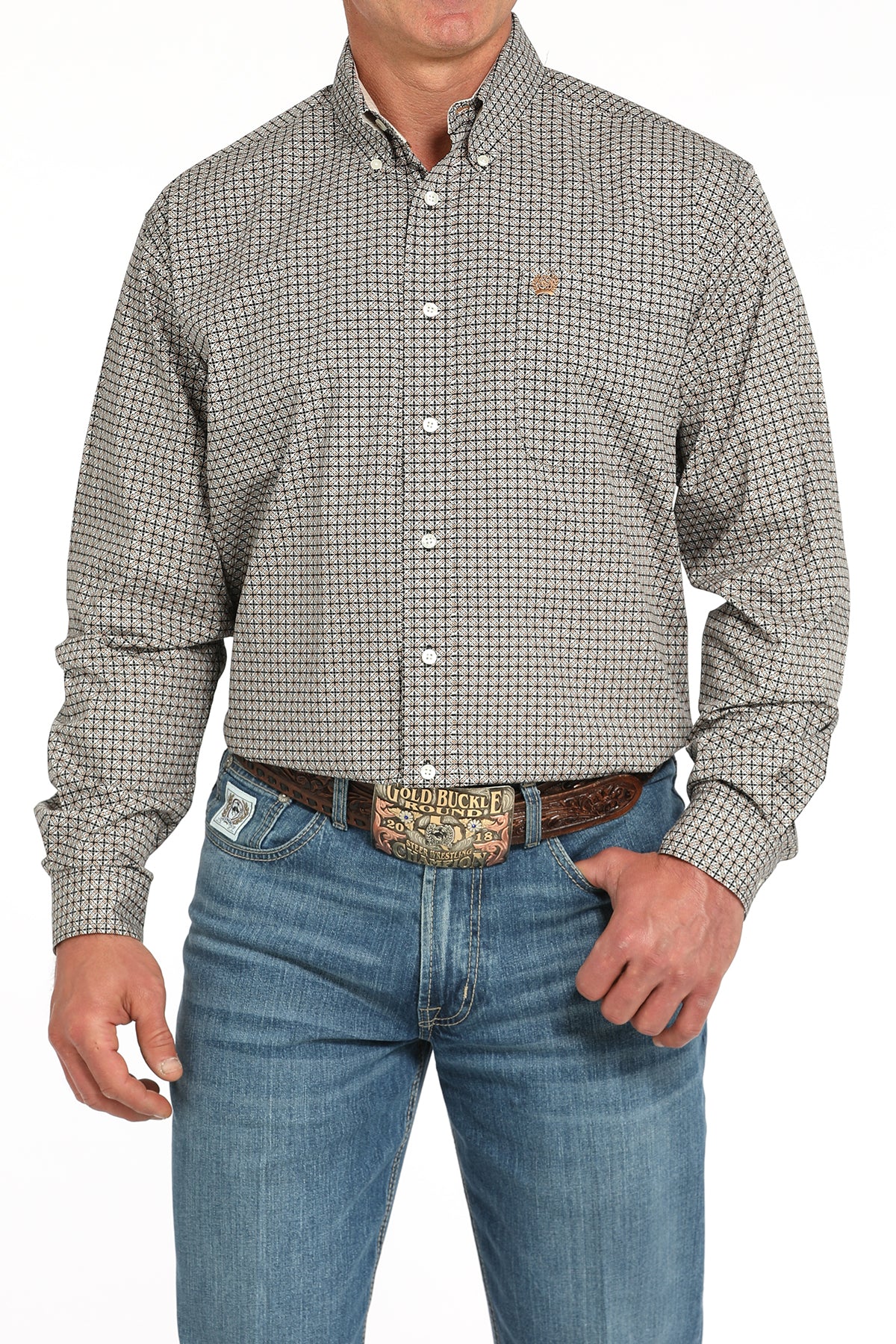 Men's Classic Fit Western Shirt