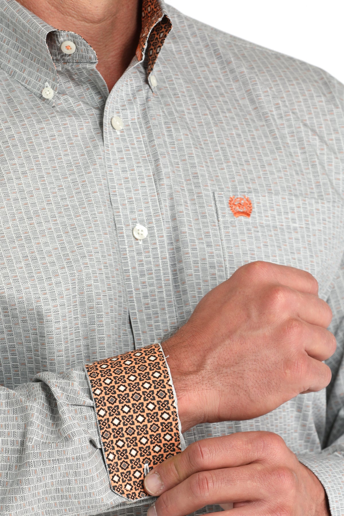 Men's Classic Fit Western Shirt