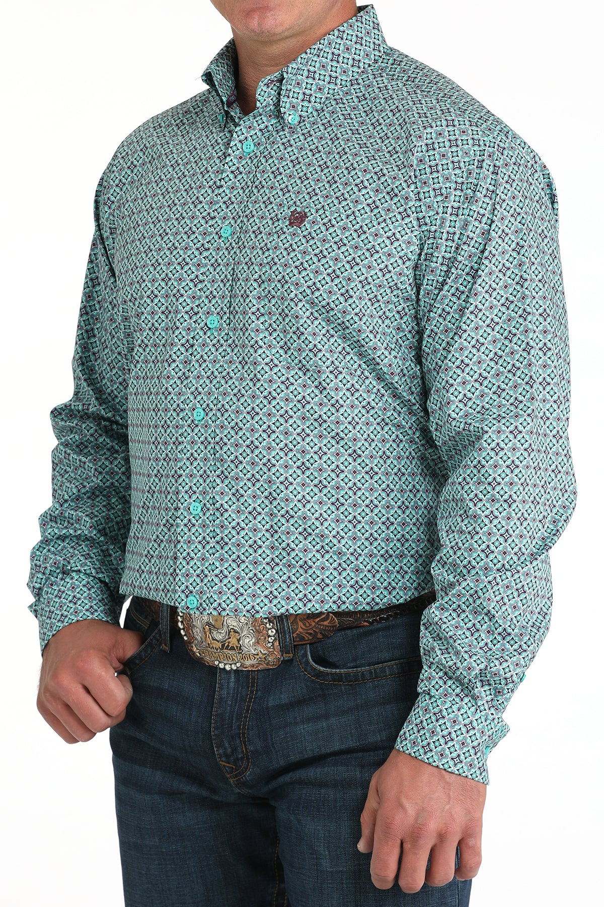 Men's Classic Fit Western Shirt