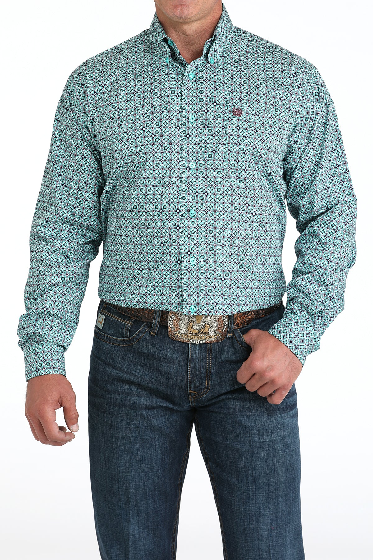 Men's Classic Fit Western Shirt