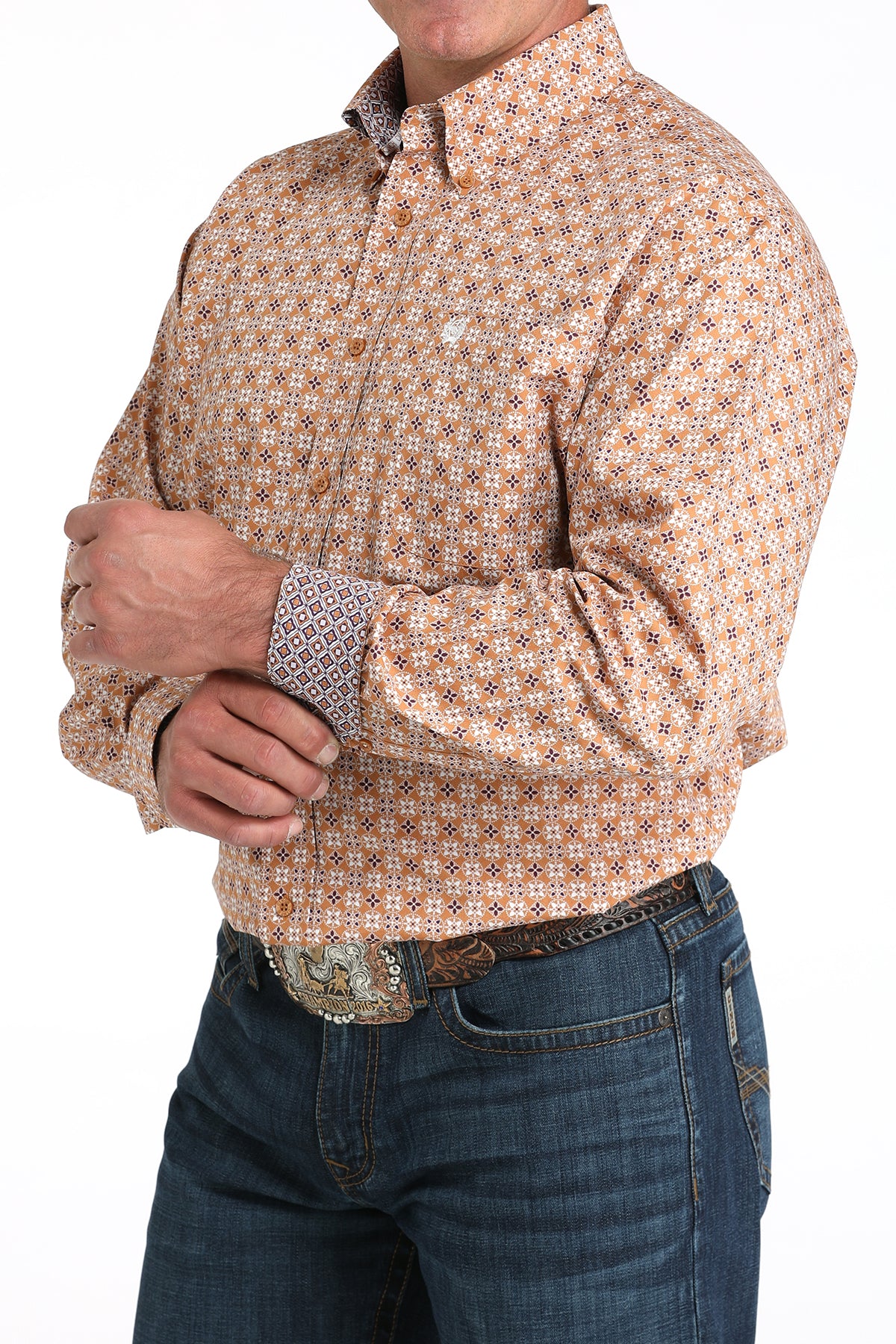 Men's Classic Fit Western Shirt