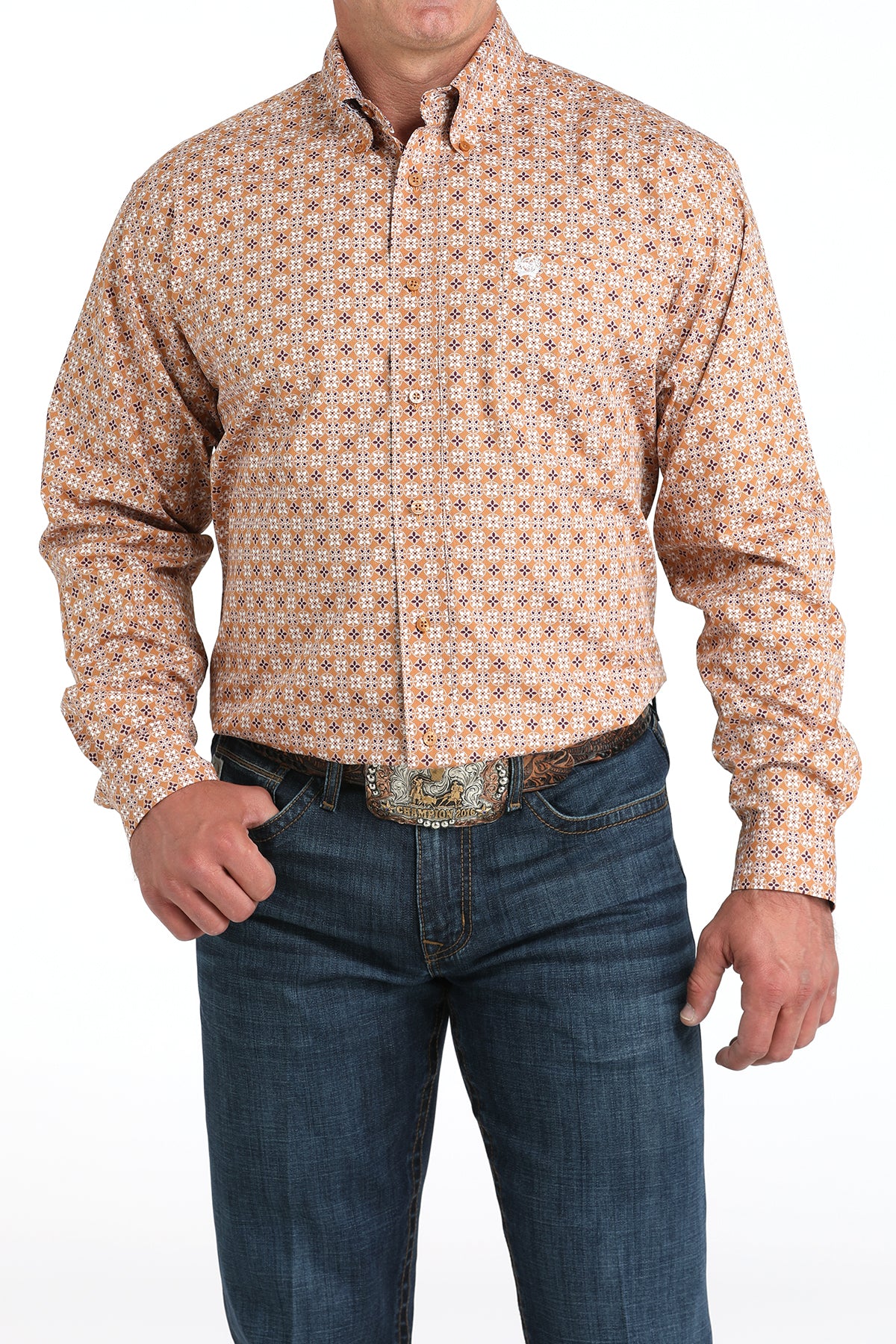 Men's Classic Fit Western Shirt