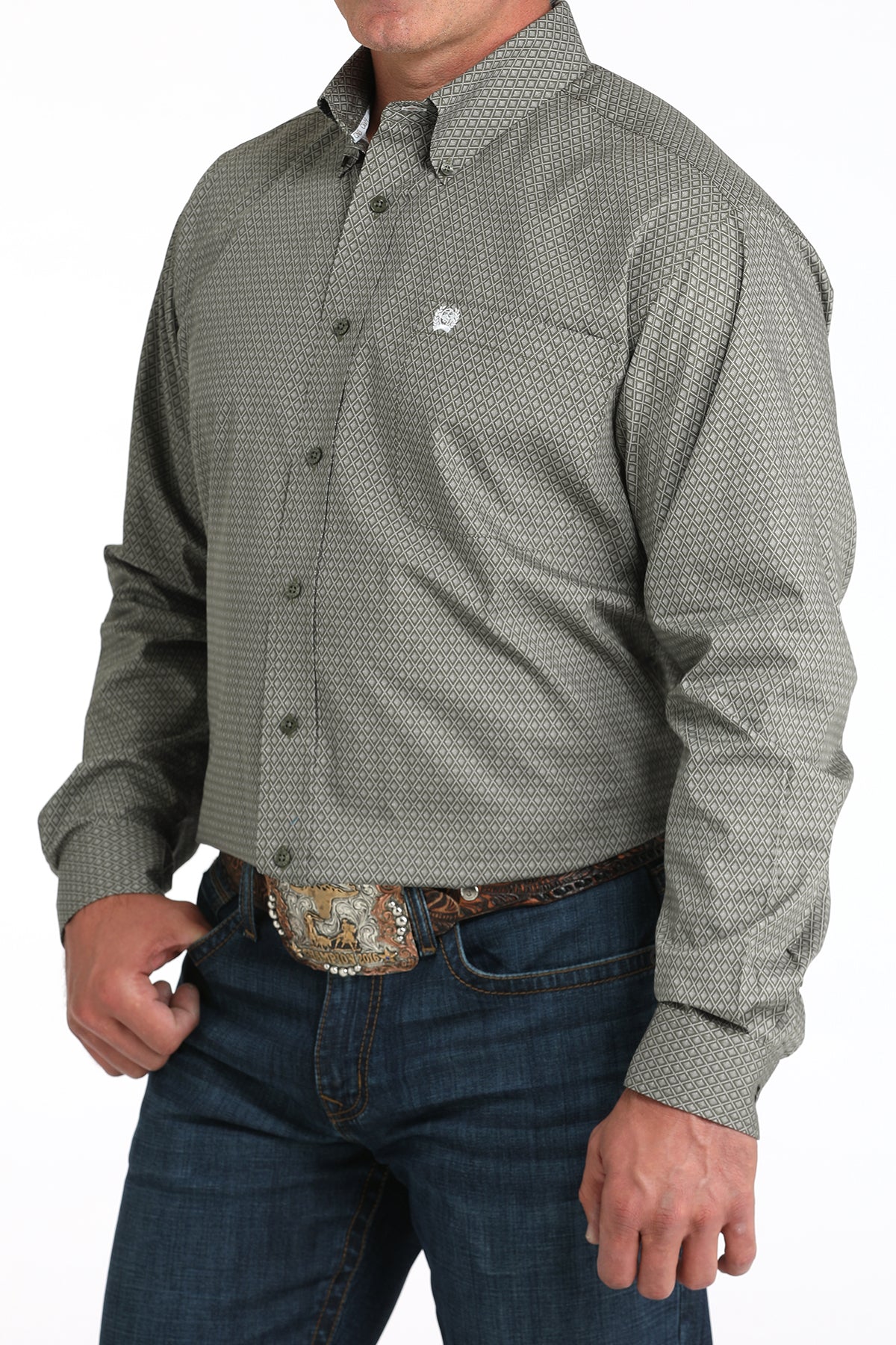 Men's Classic Fit Western Shirt