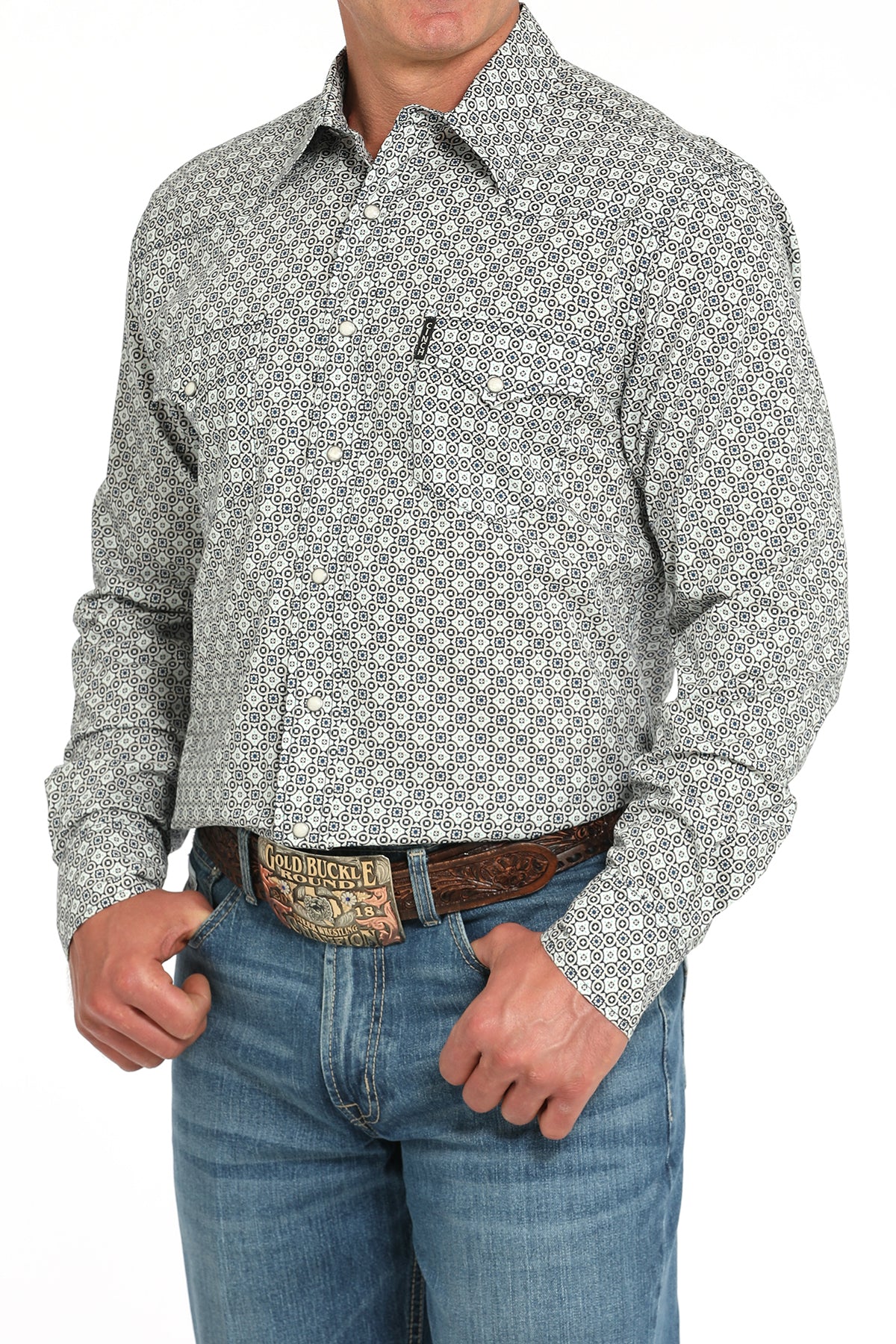 Men's Modern Fit Western Shirt