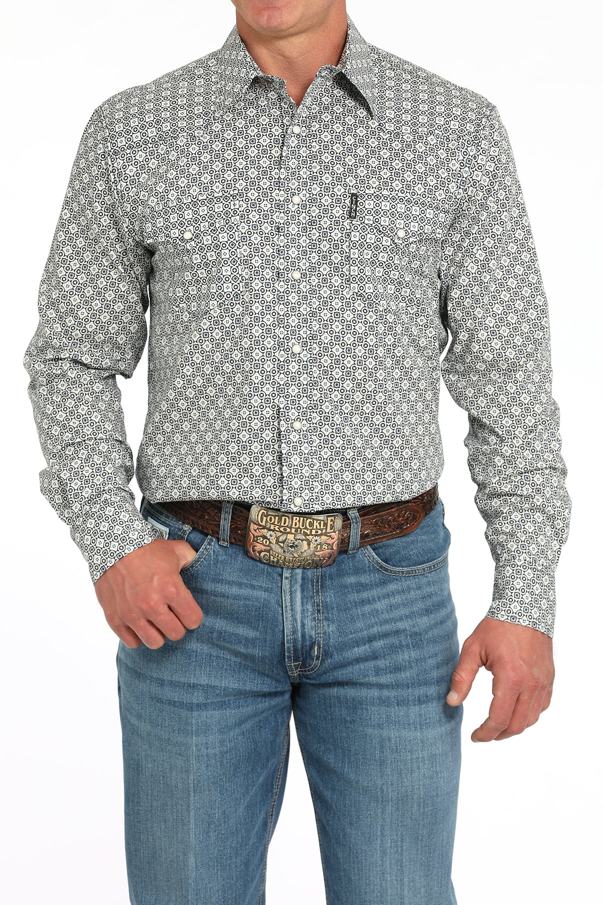Men's Modern Fit Western Shirt