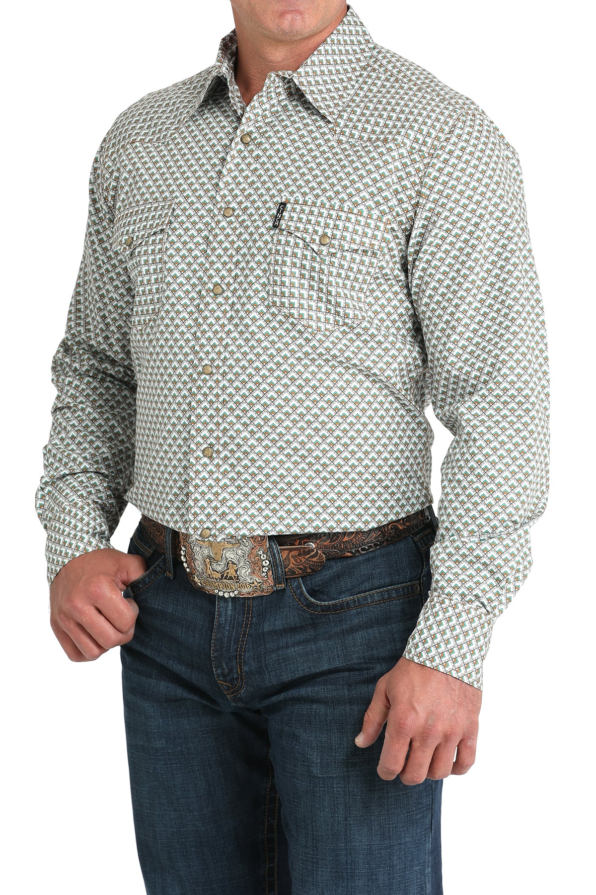 Men's Modern Fit Western Shirt