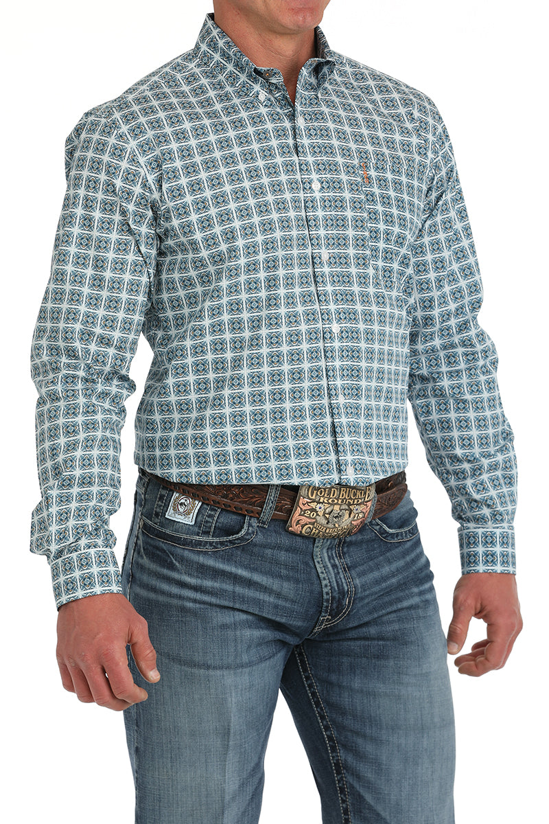 Mens Modern Fit Western Shirt