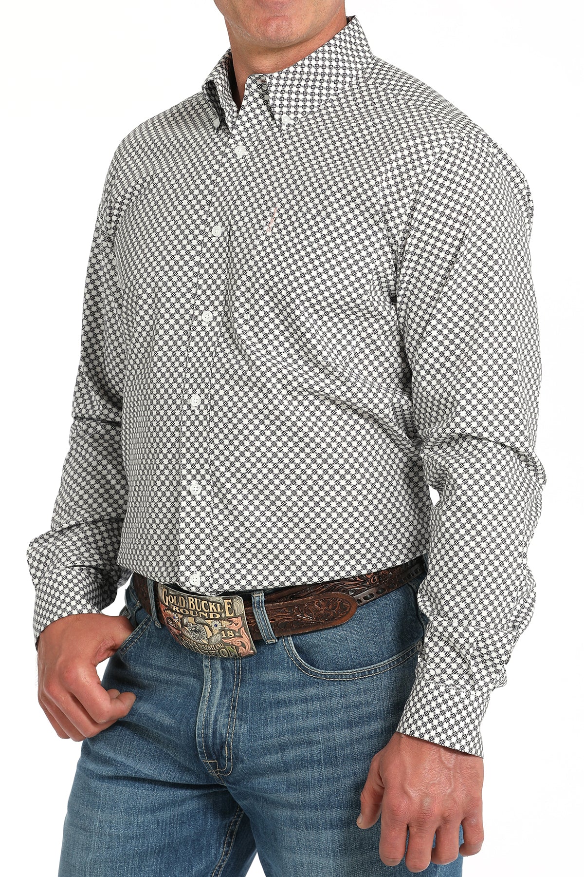 Men's Modern Fit Western Shirt